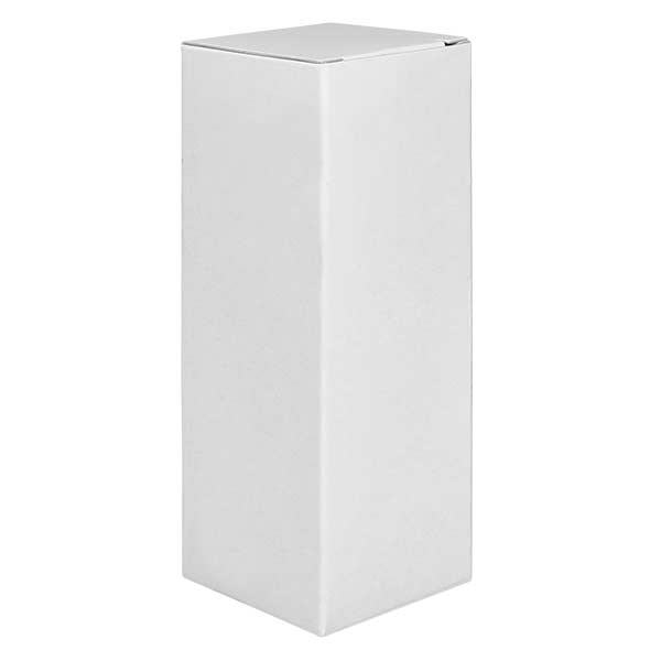 Faltschachtel FS3 weißer Karton, Höhe 122mm