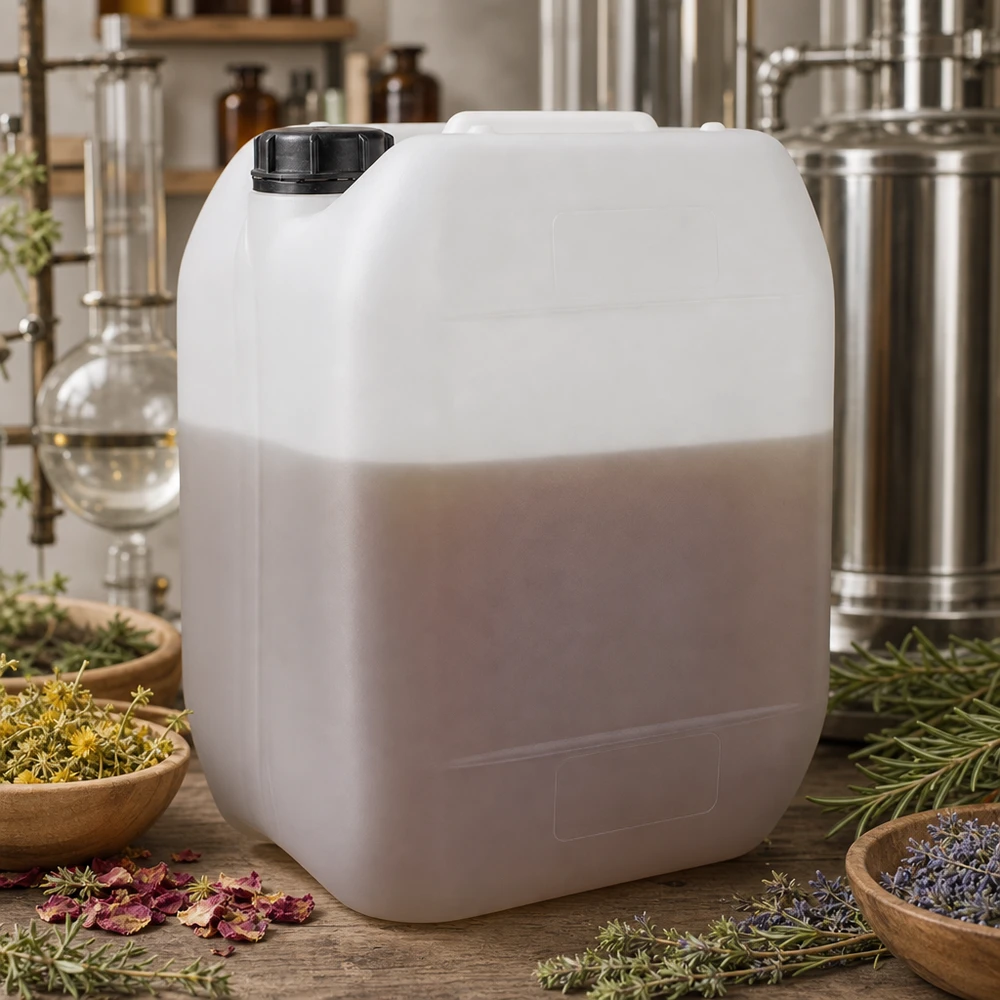 Kanister 10 Liter mit Schraubverschluss Originalitätsverschluss Aromatherapie Kanister 10 Liter für ätherische Öle und Hydrolate aus der Destillation