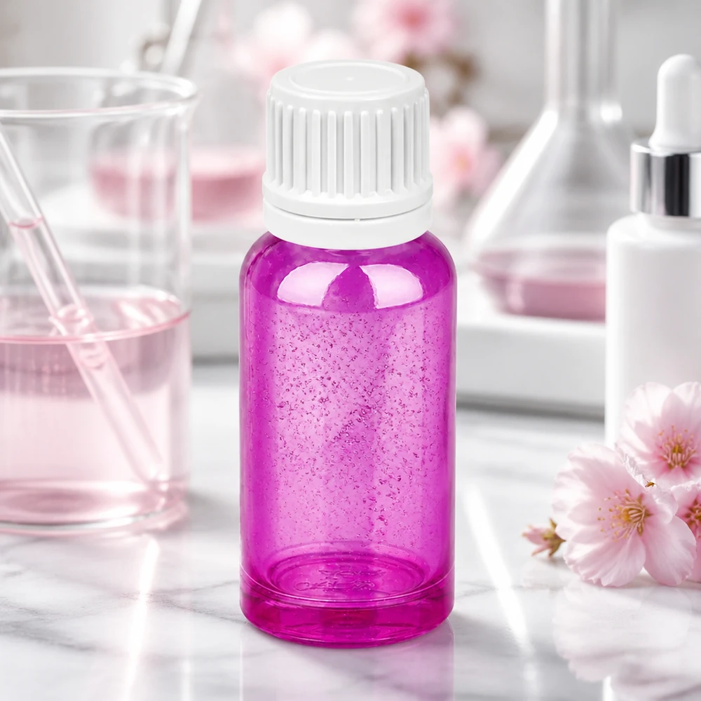 20ml Tropfflasche 0.7mm weiss Originalität Schraubverschlusserschluss PurpleLine UT18/20 20ml Flasche violett mit 0.7mm Tropföffnung perfekt für DIY Kosmetik und Naturkosmetik
