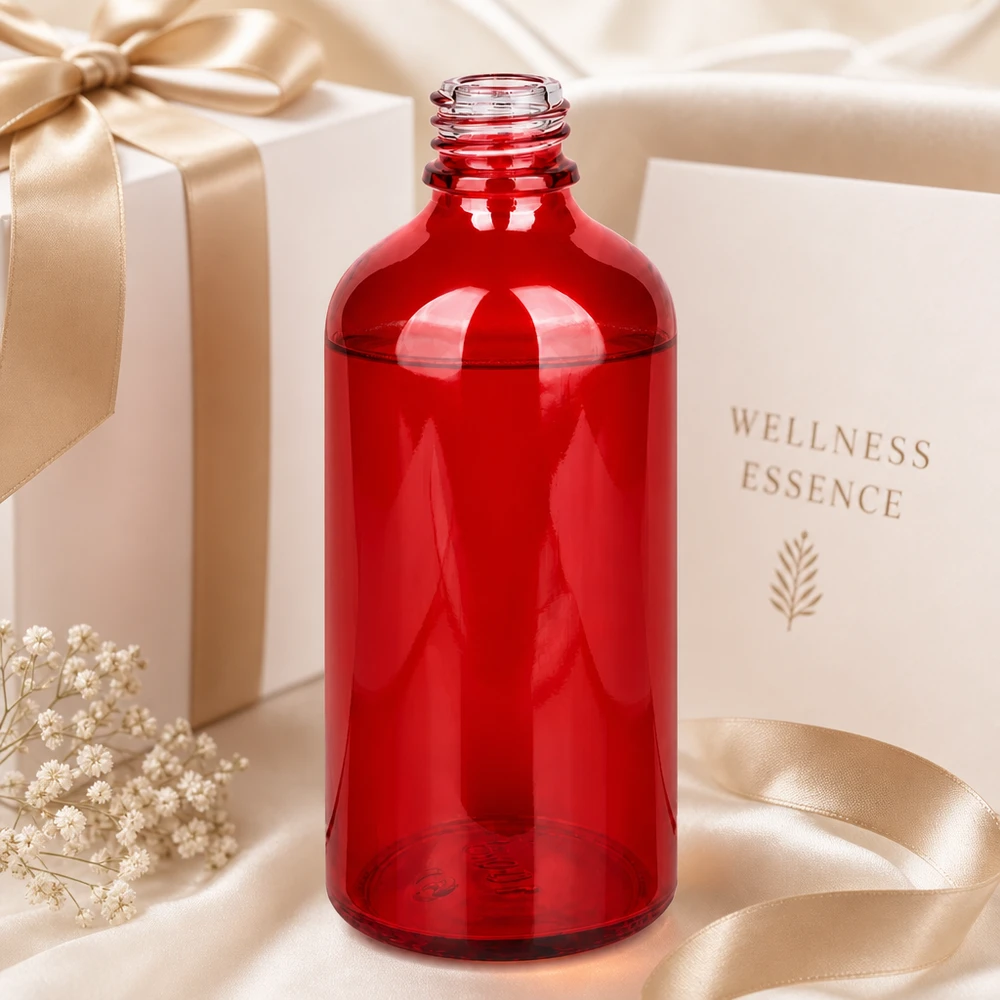 100ml Apothekenflasche RedLine UT18/100 UNiTWIST RedLine UT18/100 Glasflasche 100ml perfekt für Geschenksets und Premium Kosmetikprodukte