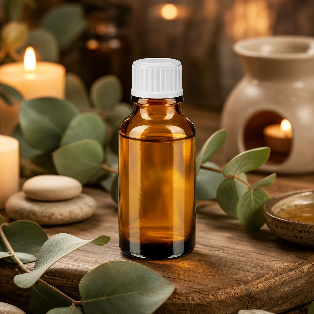 Apothekerflasche braun 20ml Borosilikatglas UV-Schutz Bernsteinfarben Aromatherapie