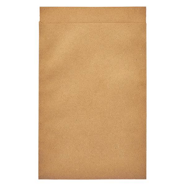 Flachbeutel braun (100er Pack) 85x132mm/50 g/m²