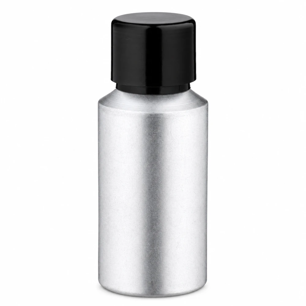 30ml gebeizte Aluflasche mit Schraubkappe Hochwertige gebeizte Aluflasche 30ml für sichere Aufbewahrung von Flüssigkeiten