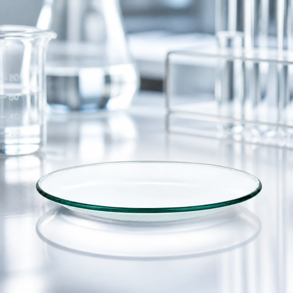 Kompakte 70mm Uhrglasschale perfekt für kleine Probenmengen und Mikroexperimente