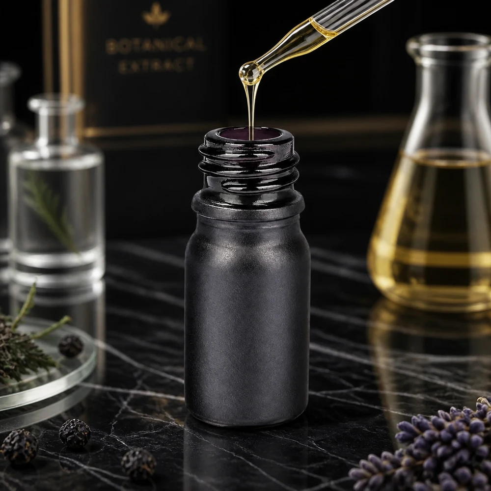 5ml Apothekenflasche BlackLine UT18/5 UNiTWIST Kompakte 5ml Apothekenflasche BlackLine UT18/5 ideal für Reise und unterwegs