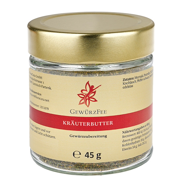 Kräuterbutter Gewürzfee-Mischung Kräuterbutter Gewürzfee-Mischung