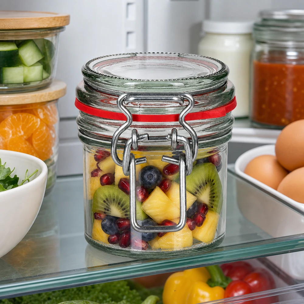 135ml Vorratsglas Typ G mit Bügelverschluss UN