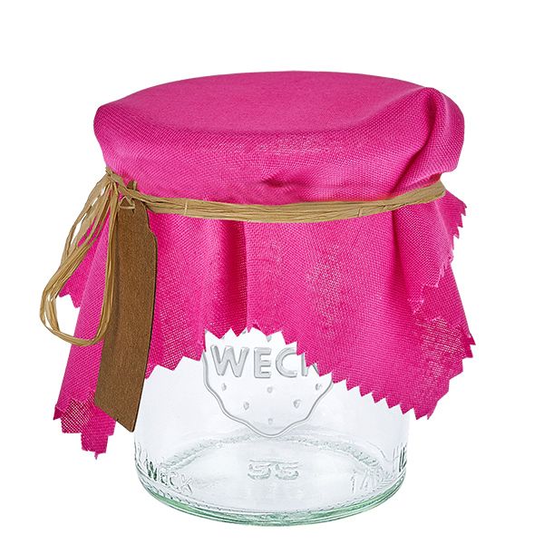 Stoff Schmuckdeckchen pink 15cm eckig Stoff Schmuckdeckchen pink 15cm eckig