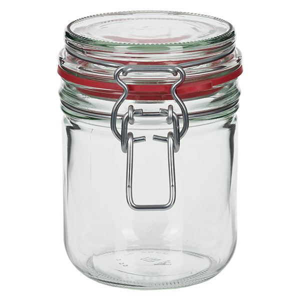 400ml Vorratsglas mit Gummiring und Bügelverschluss UNiTWIST