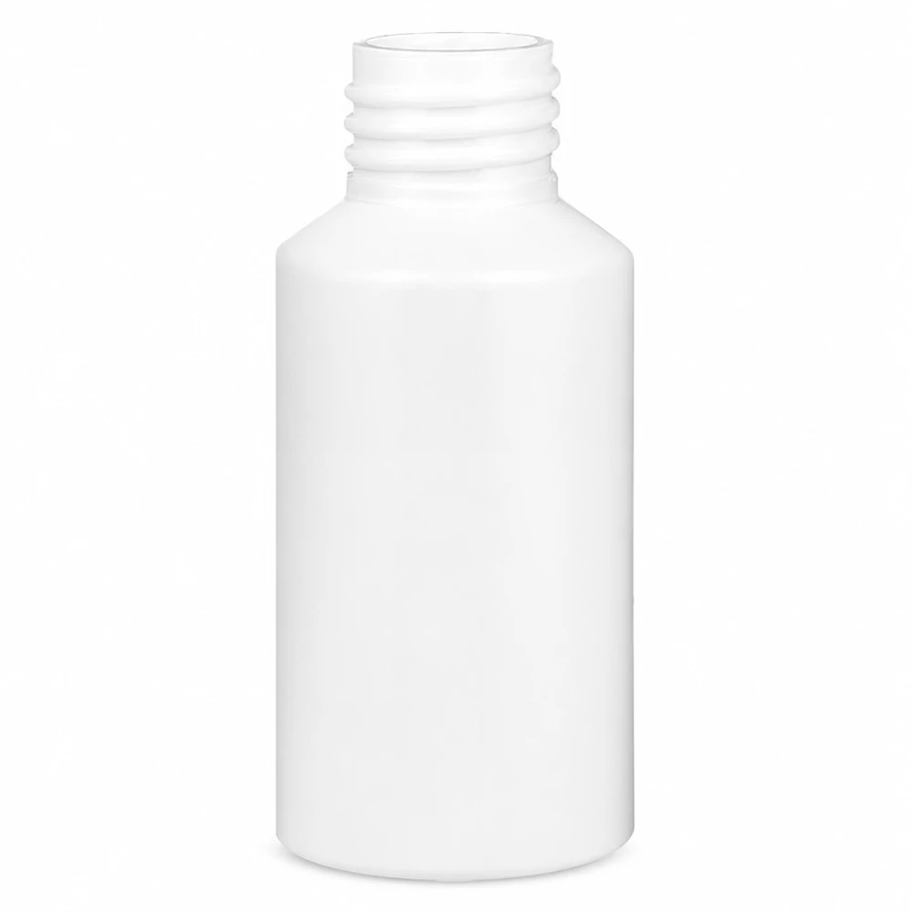 HDPE Flasche 50ml Weiß für Medikamente und pharmazeutische Flüssigkeiten