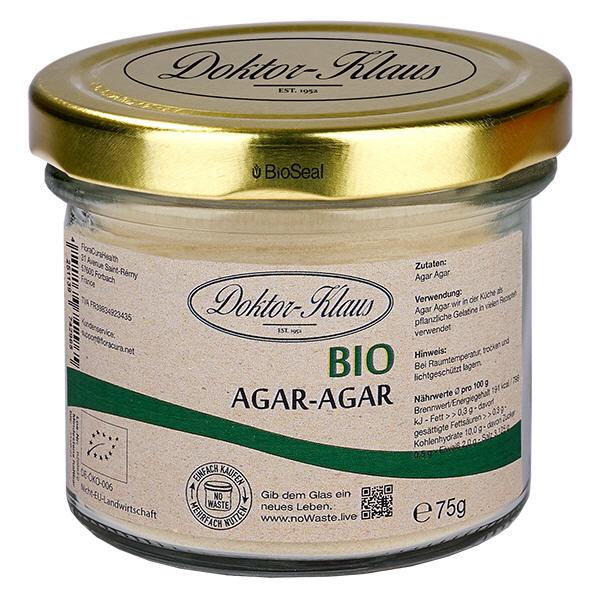 Agar-Agar Bio 75g Doktor-Klaus noWaste