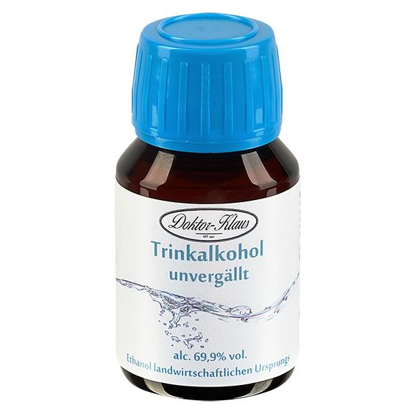 50ml Weingeist (Trinkalkohol) 69.9% Doktor-Klaus