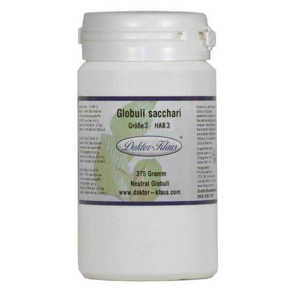 375g Neutral Globuli Gr. 3 von Doktor-Klaus 375g Neutral Globuli Gr. 3 von Doktor-Klaus