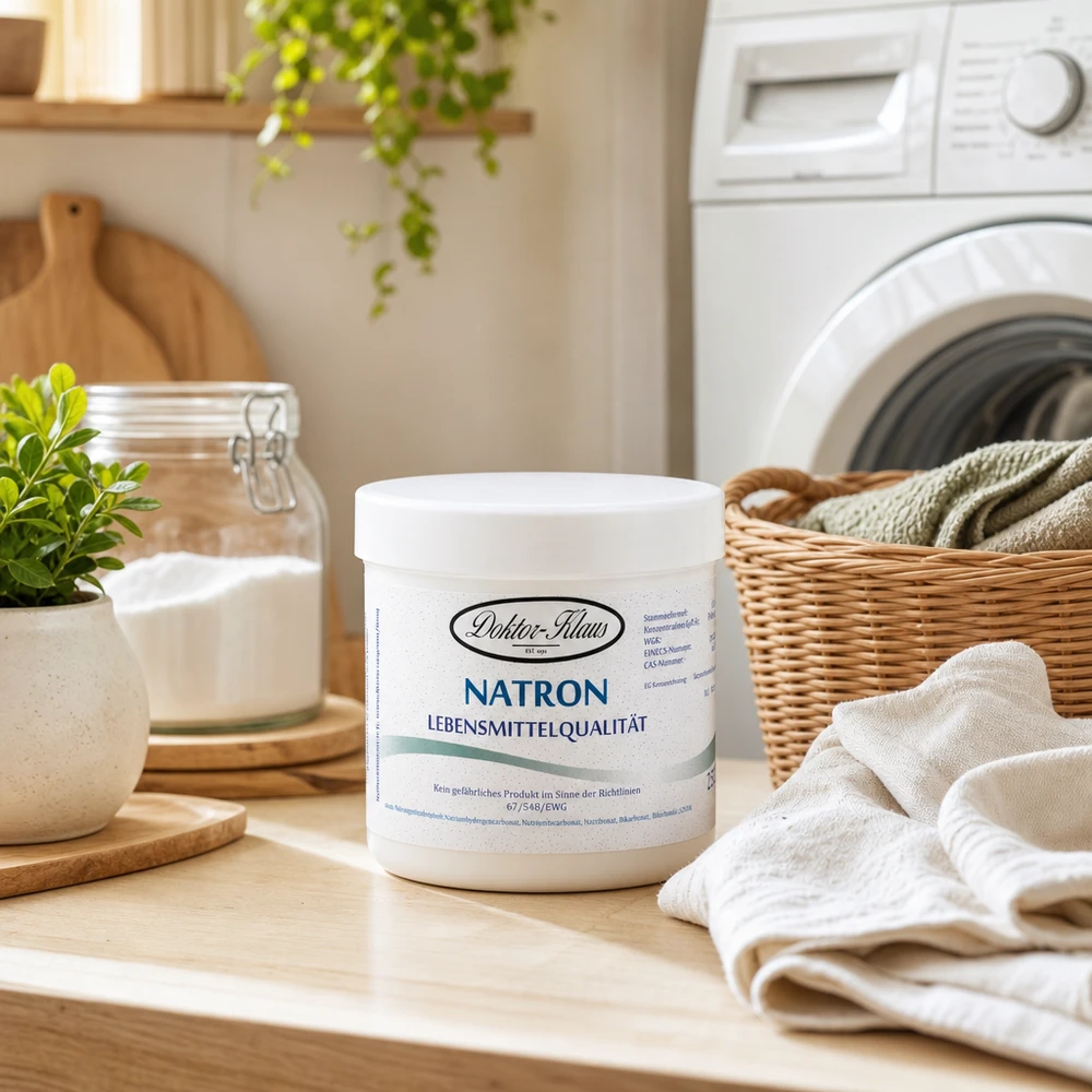 Natron 250g Doktor-Klaus Vielseitiges Natron von Doktor Klaus 250g ideal zum Backen Putzen und für die Wäschepflege