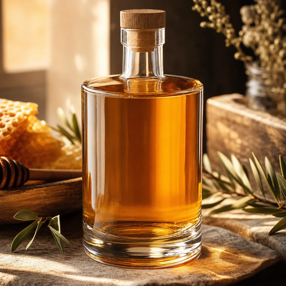 700ml Glasflasche "Galileo" mit Holzgriffkorken UNiTWIST® 700ml Glasflasche "Galileo" mit Holzgriffkorken UNiTWIST®
