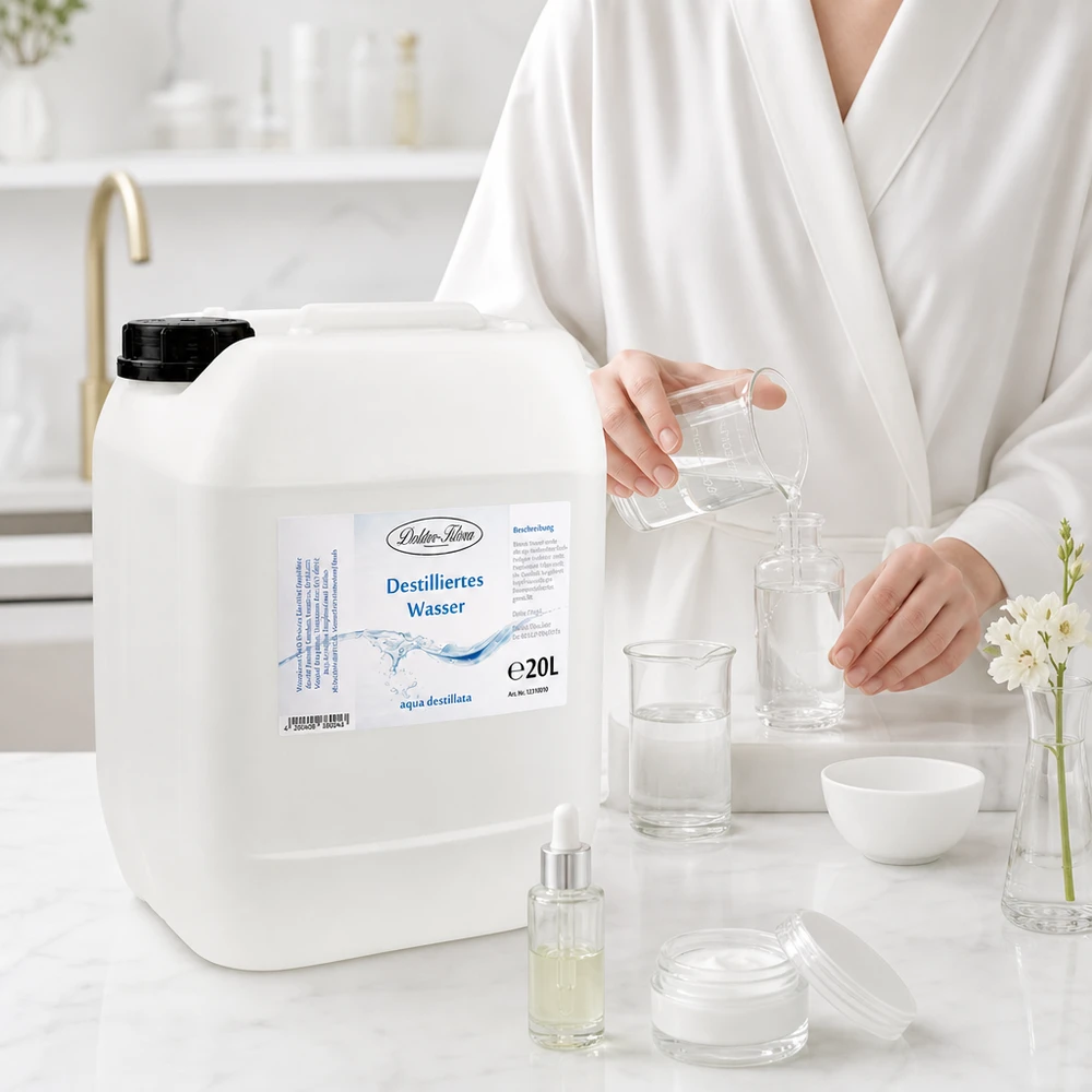 Doktor-Klaus destilliertes Wasser 20 Liter in praktischer XXL-Vorratspackung