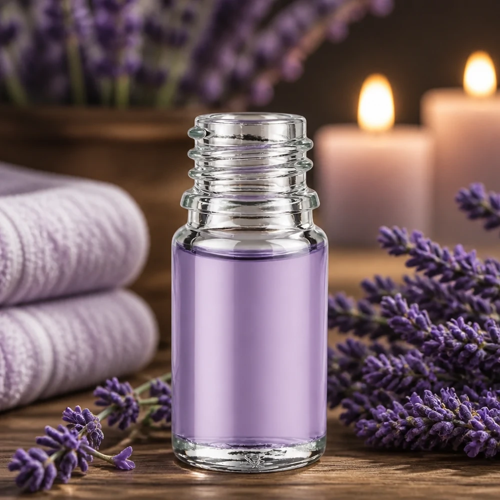 ApoGlas 5ml Apothekerflasche aus hochwertigem transparentem Glas mit breiter Öffnung