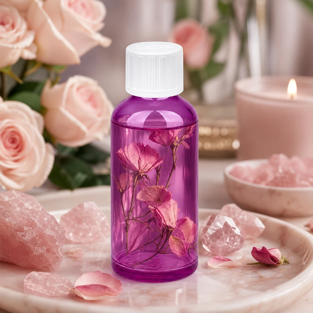50ml Flasche 11mm Schraubverschluss weiß Standard Kindersicher PurpleLine UT18/50 50ml Flasche PurpleLine Serie mit Standardgewinde für universelle Anwendungen