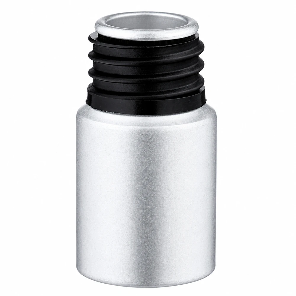 10ml gebeizte Aluflasche Silberne gebeizte 10ml Aluflasche aus hochwertigem Aluminium für Aromatherapie