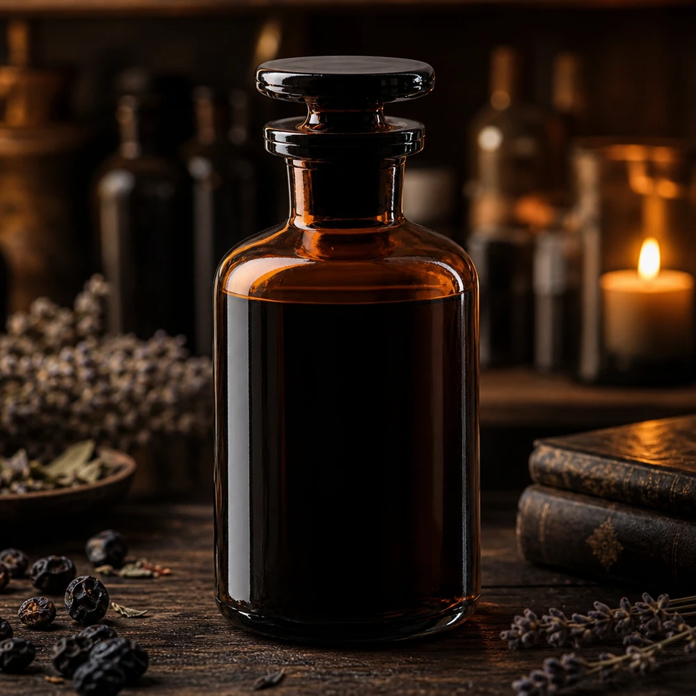 Dunkle Glasflasche 50ml Rundschulter mit luftdichtem Glasstopfen für Naturkosmetik Herstellung