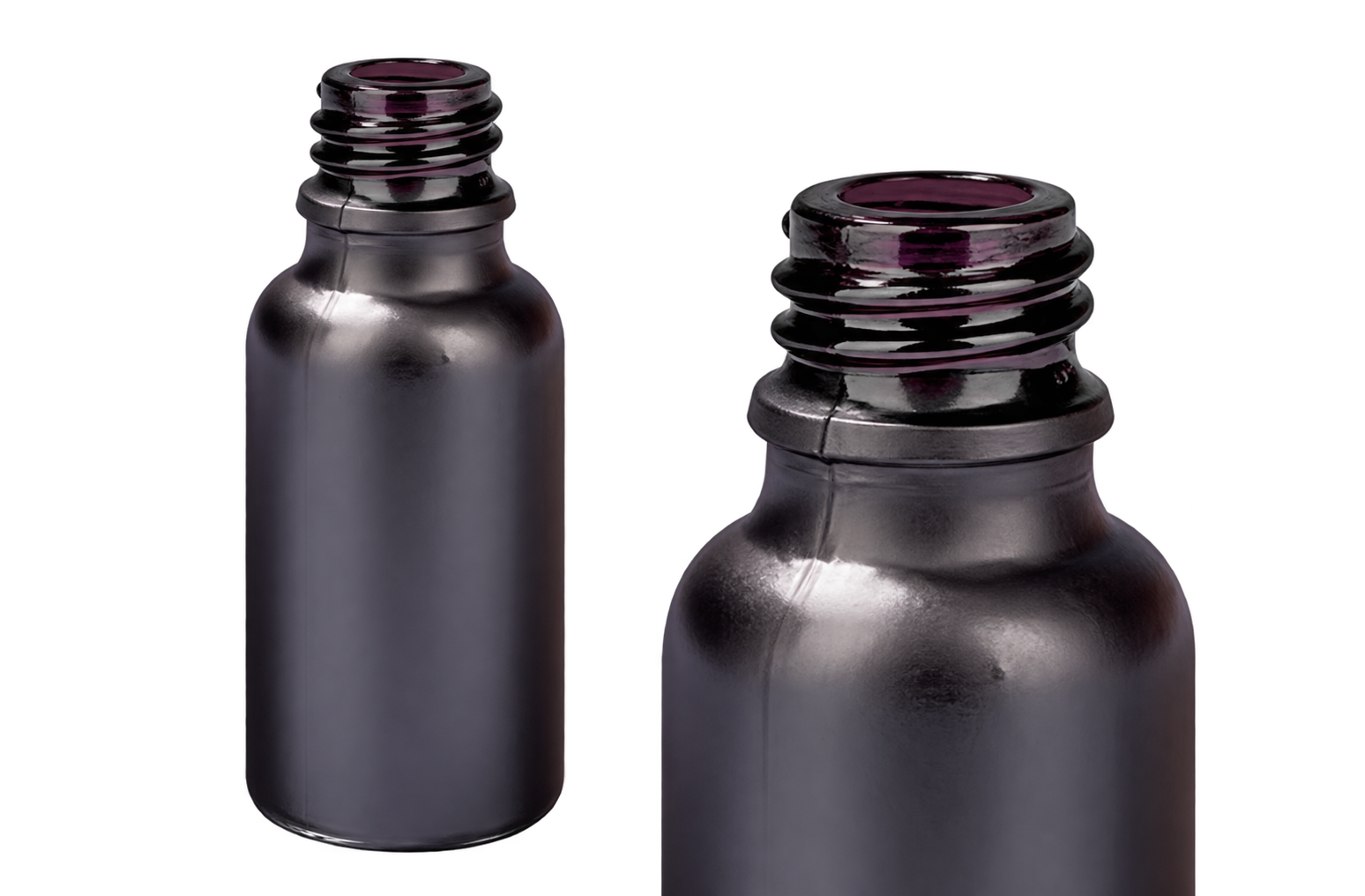 Schwarzes Glas
