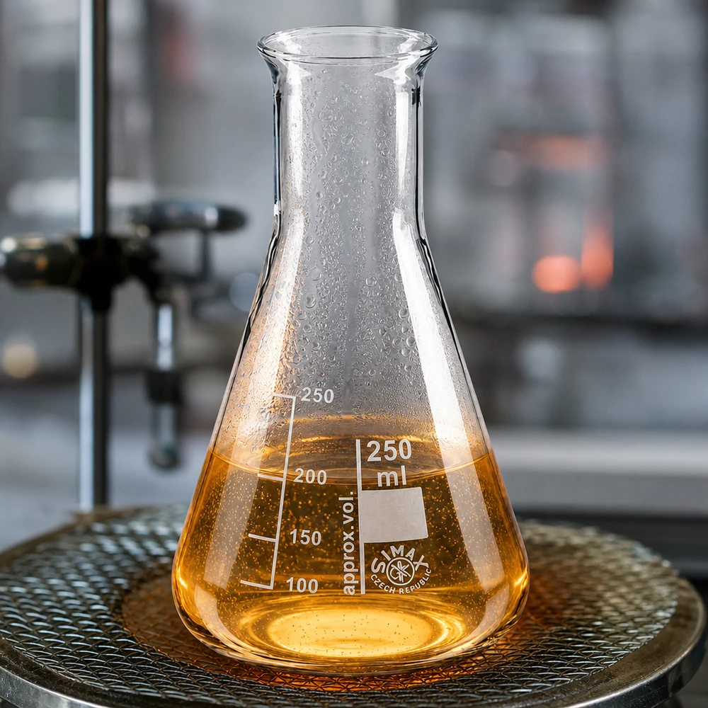 Laborausstattung Erlenmeyerkolben 250ml für Mischvorgänge und chemische Reaktionen