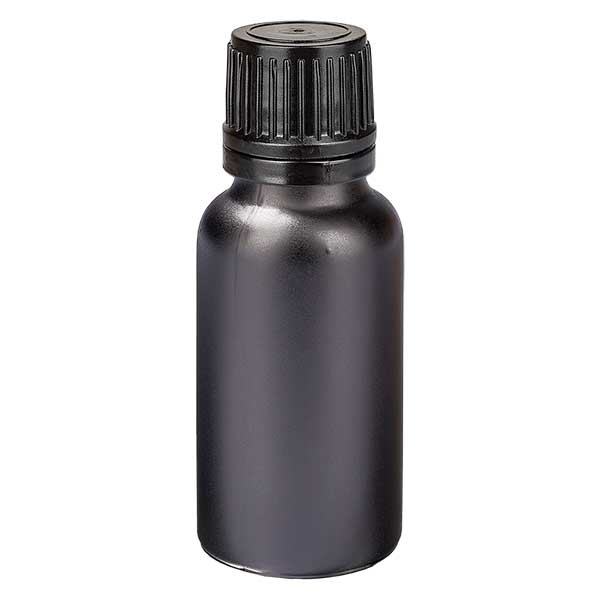 20ml Tropfflasche 1mm Originalitätsverschluss BlackL. UT18/20