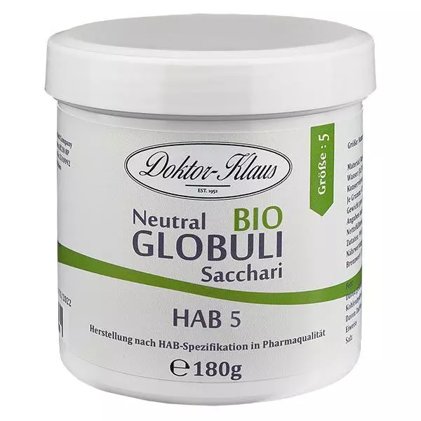 180g BIO Neutral Globuli Gr. 5