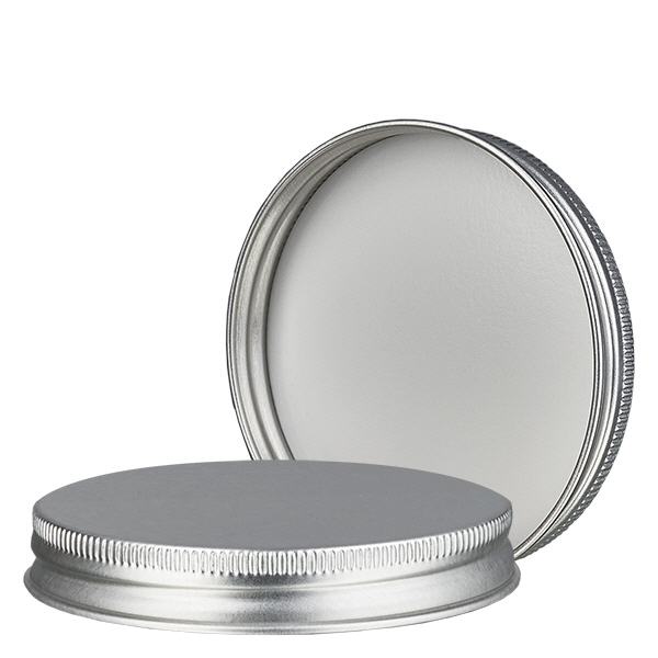 Metall Schraubverschluss silber, Gewinde 63mm/R3 ApoGlas Metall Schraubverschluss silber, Gewinde 63mm/R3 ApoGlas