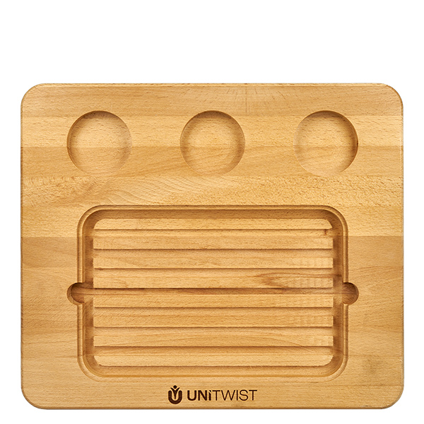 Holzbrett (Buche) für UNiTWIST Hot Stone Sets Holzbrett (Buche) für UNiTWIST Hot Stone Sets