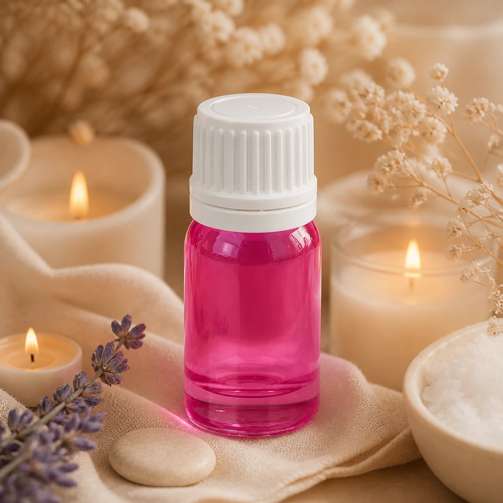 5ml Flasche 11mm Schraubverschluss weiss Originalität Schraubverschlusserschluss PurpleLine UT18/5 5ml Flasche PurpleLine mit auslaufsicherem Schraubverschluss für professionelle Kosmetikprodukte