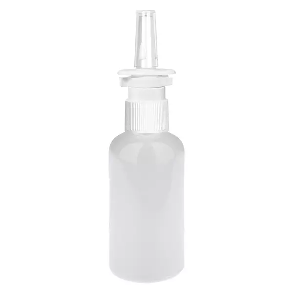 50ml Nasensprayflasche weiß/transparent Standardverschluss WhiteLine UT18/50 50ml Nasensprayflasche weiß/transparent Standardverschluss WhiteLine UT18/50