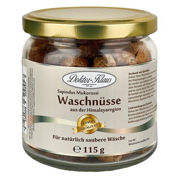 Waschnüsse im Glas 115g Doktor-Klaus