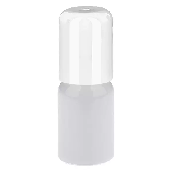 5ml Roll-On Flasche weiß Standardverschluss WhiteLine UT18/5 5ml Roll-On Flasche weiß Standardverschluss WhiteLine UT18/5