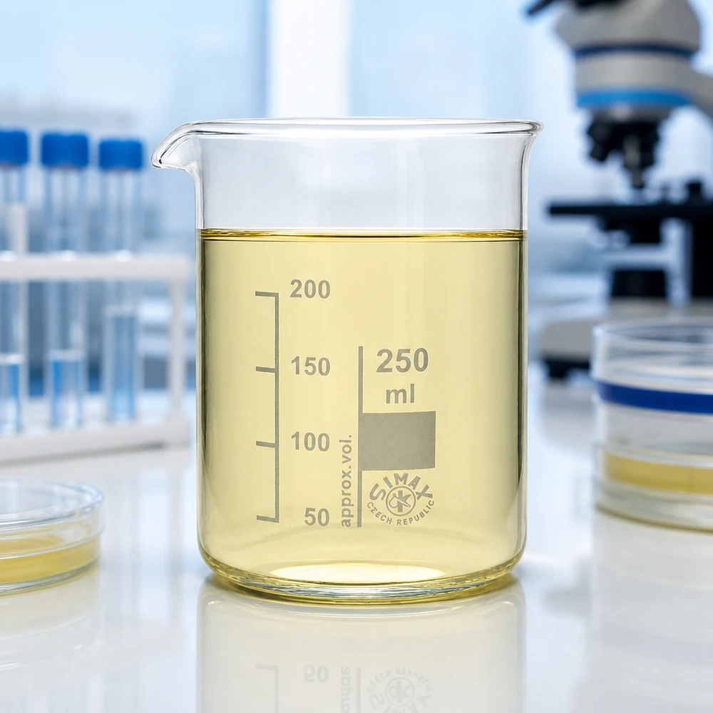250ml Messbecherglas aus robustem Borosilikatglas mit Ausgießer für sichere Handhabung