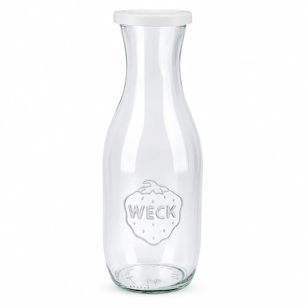 1062ml Saftflasche mit Frischedeckel WECK RR60