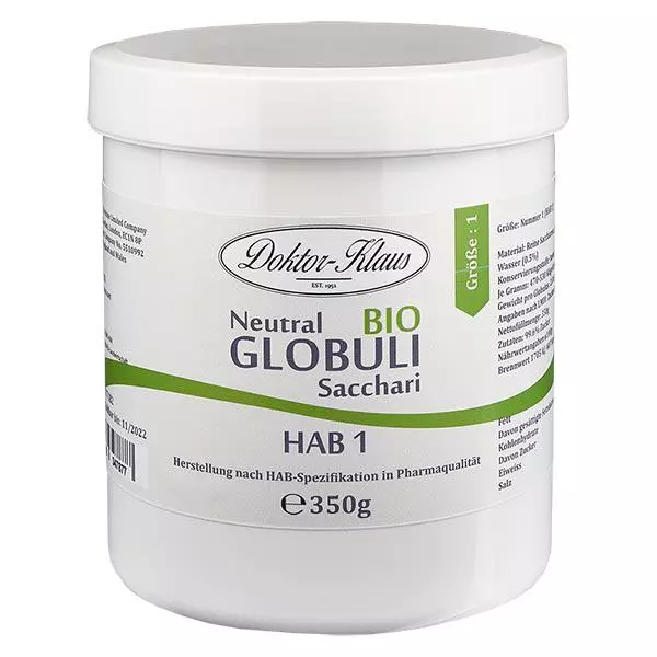 350g BIO Neutral Globuli Gr. 1