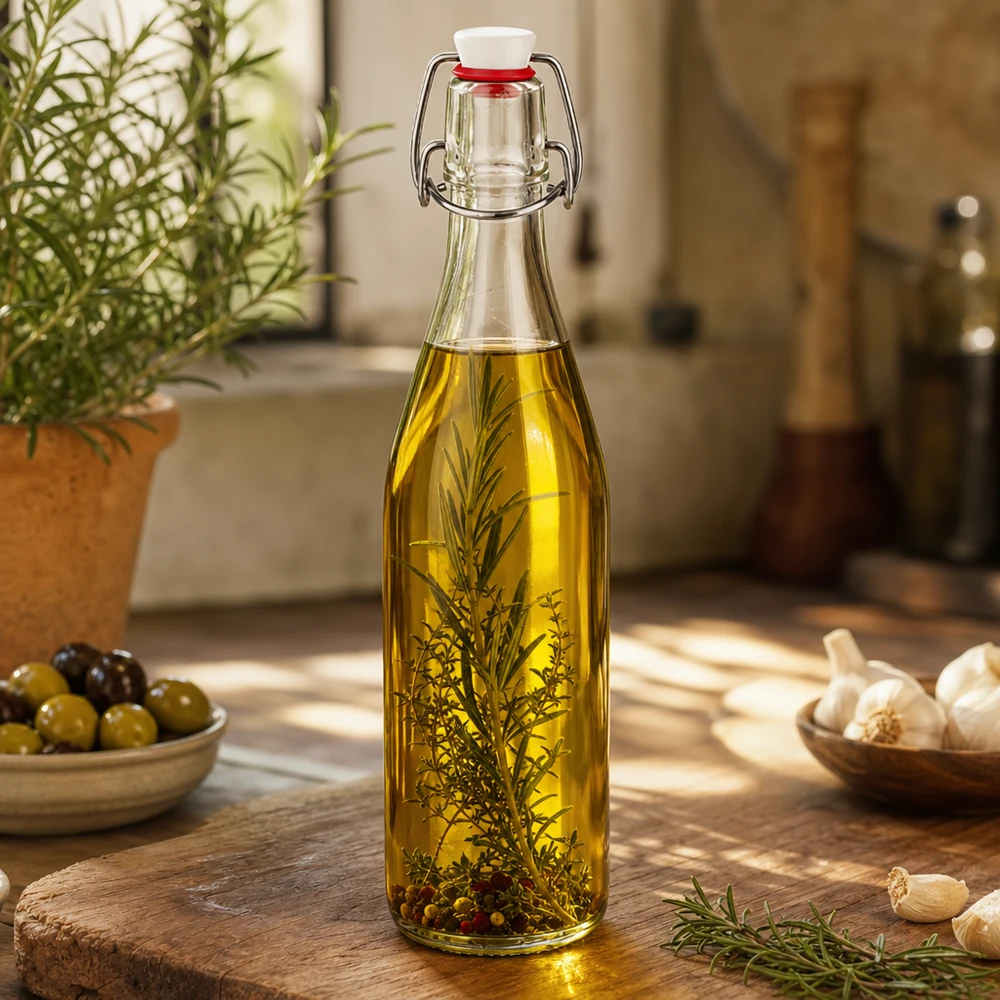 500ml Glasflasche und Bügelverschluss Porzellan UNiTWIST 500ml Glasflasche und Bügelverschluss Porzellan UNiTWIST