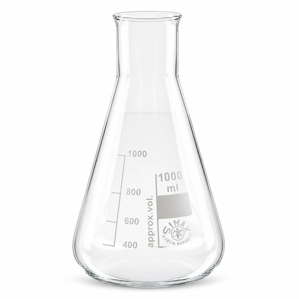 Erlenmeyerkolben 1000ml Weithals