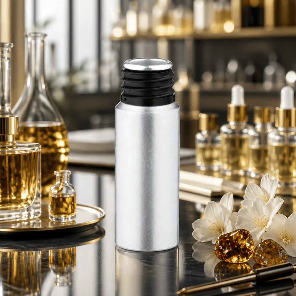 Lichtundurchlässige 20ml gebeizte Aluflasche zum optimalen Schutz lichtempfindlicher Inhaltsstoffe