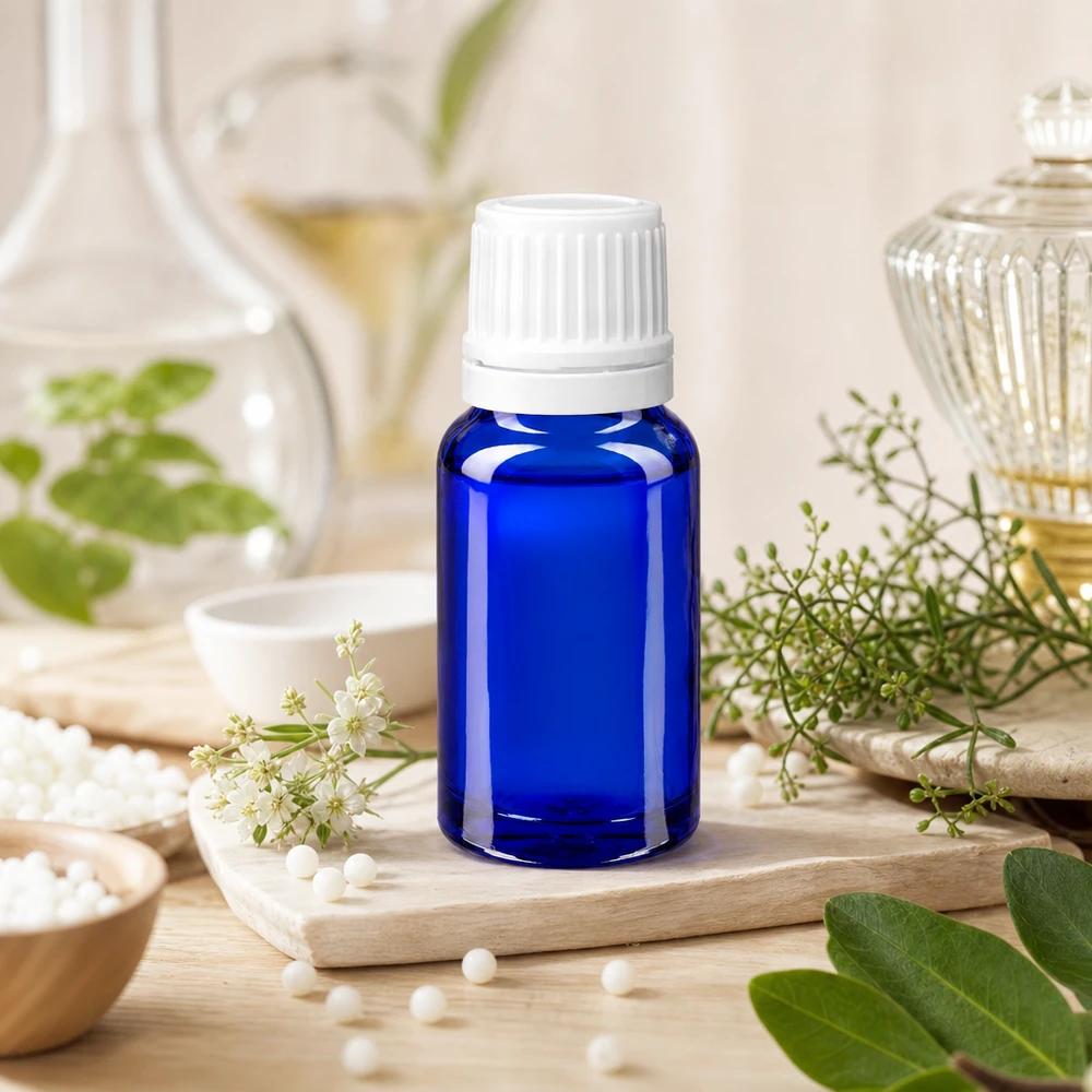 Apothekenflasche blau 10ml Tropfverschluss 1.2mm weiß Originalitätsverschluss Kobaltblaue Glasflasche 10ml mit 0,7mm Präzisionstropfeinsatz für ätherische Öle