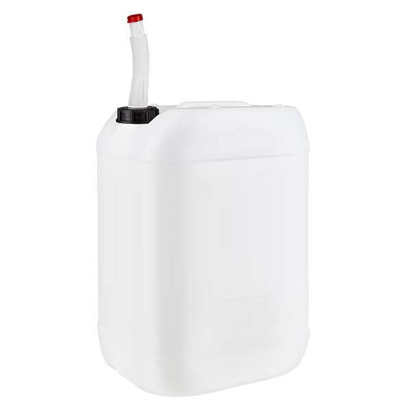 Kanister 25 Liter mit Auslaufrohr Flex Kanister 25 Liter mit Auslaufrohr Flex