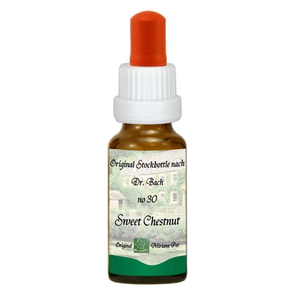 30 Sweet Chestnut, 20ml Stockbottle, MirianaPet