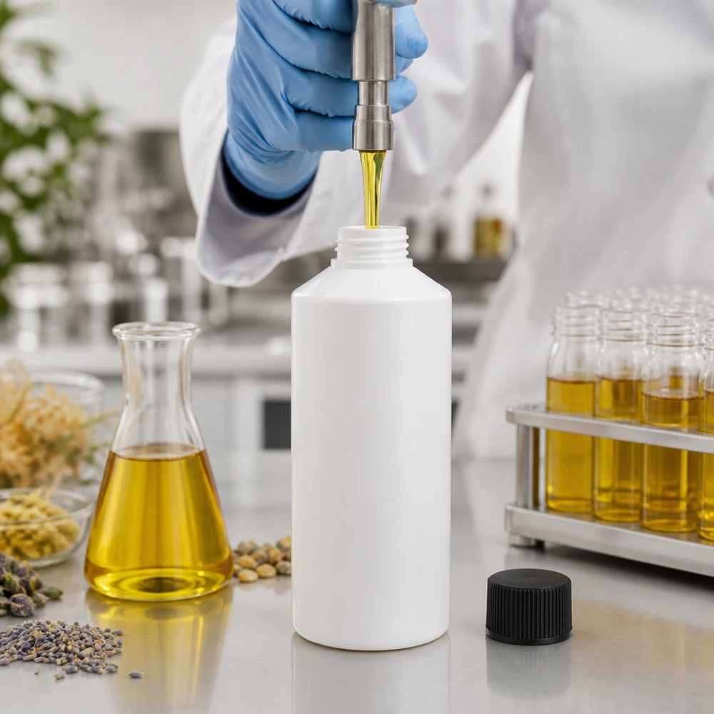 Apothekenflasche HDPE 100ml weiß, mit schwarz Schraubverschluss Lebensmittelechte HDPE Flasche 100ml weiß mit schwarzem SV für pharmazeutische Anwendungen