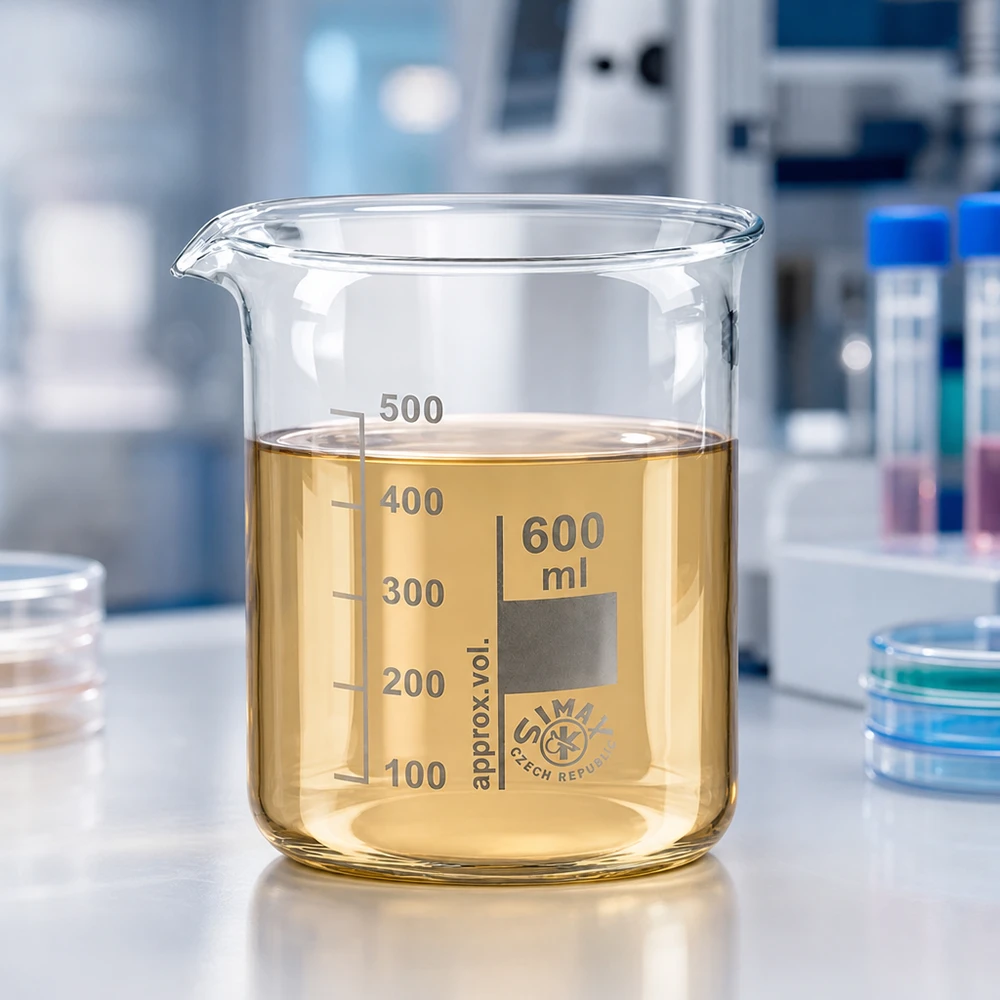 Wissenschaftliches Becherglas 600ml niedrige Form aus Borosilikatglas für Forschung und Analyse