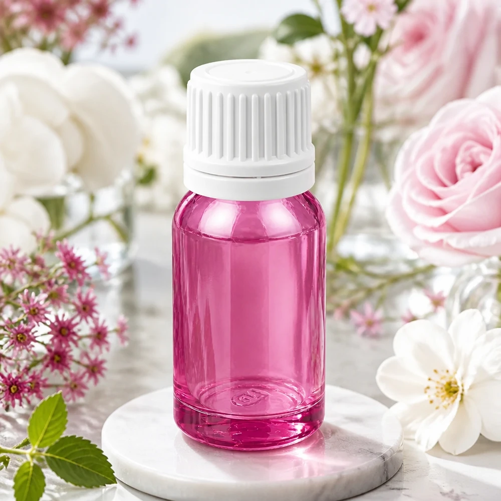 10ml Tropfflasche 0.7mm weiss Originalität Schraubverschlusserschluss PurpleLine UT18/10 Transparente violette Tropfflasche 10ml ideal für DIY Kosmetik und Öle PurpleLine UT18