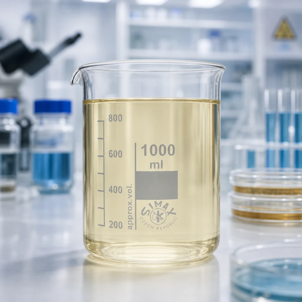 Becherglas 1000ml Borosilikatglas, niedrige Form Professionelles Laborbecherglas 1000ml aus säurebeständigem Borosilikatglas für Forschung