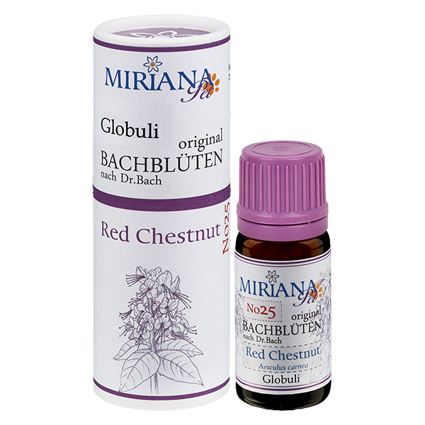 25 Red Chestnut, 10g Globuli, MirianaPet 25 Red Chestnut, 10g Globuli, MirianaPet