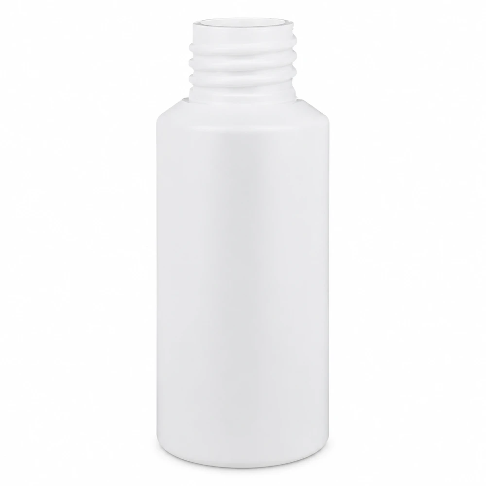 Apothekenflasche HDPE 30ml weiß, ohne Verschluss 30ml HDPE Flasche in Weiß ideal für Medikamente Tropfen und pharmazeutische Produkte