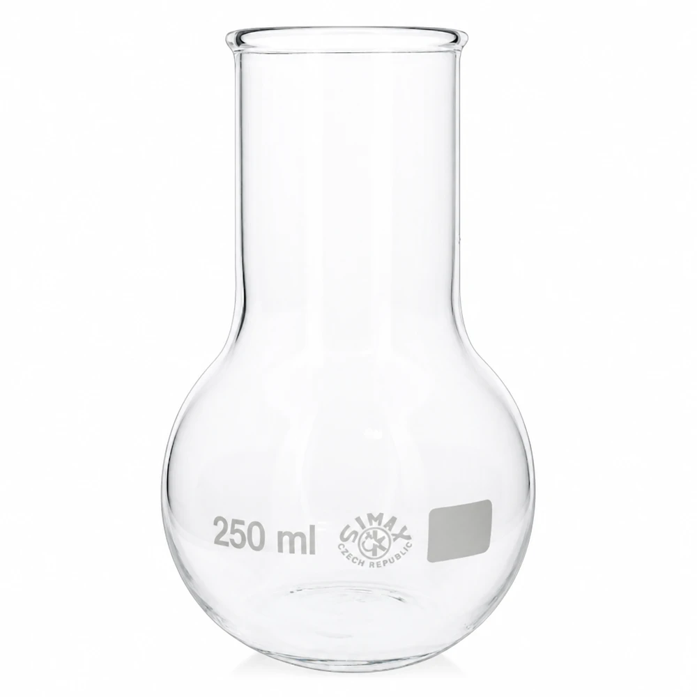 Stehkolben 250ml Weithals Klarer Glaskolben 250ml mit breiter Öffnung für einfaches Befüllen